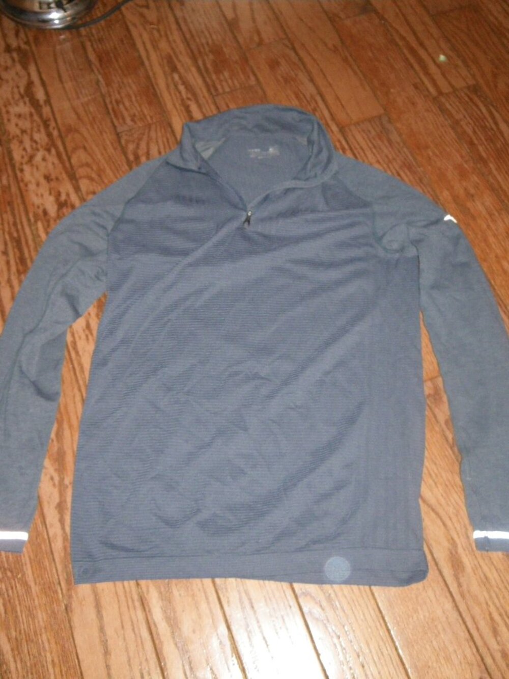 Boy’s Girl’s Unisex Mizuno Quarter Zip Lightweight Pull Over Warm Up Sweatshirt